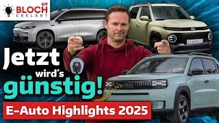 E-Auto-Highlights 2025: Jetzt wird´s endlich günstig! - Bloch erklärt #262 | auto motor und sport