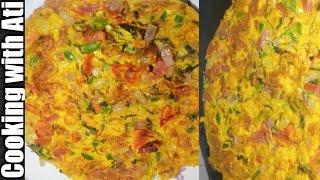 Easy and Quick egg breakfast recipe by cooking with Ati