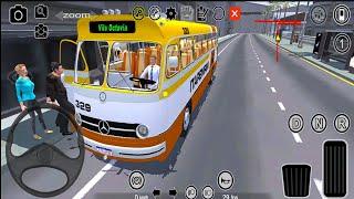 Mercedes Benz 0321 Bus Mod Driving - Proton Bus Simulator Urbano 2024 Gameplay