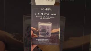 Unboxing hadiah hotel Crieff Hydro #mixmarriage #gift #hotel