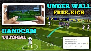 Under Wall Free-kick Handcam tutorial Efootball 2023 