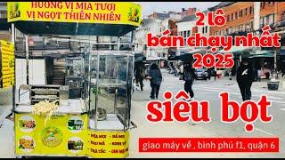 Xe nước mía 2 lô siêu tạo bọt bán chạy nhất năm 2025