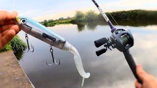 Lure Fishing for Pike on the Canal! With the Svartzonker Mctail