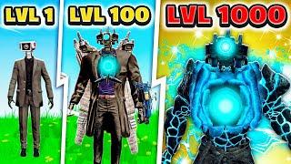 Level 1 Titan Cameraman vs Level 1000 Titan Cameraman