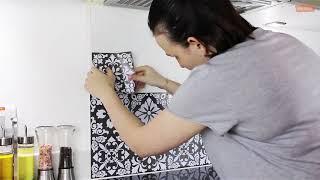 How To Apply Tile Stickers