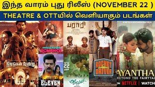 This week Release Tamil Movies | Theater, Ott | Nirangal Moondru, Parari,Jolly O Gymkhana | 2024