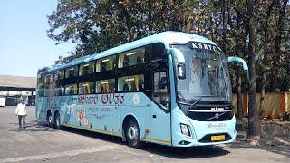 2 CRORE KSRTC AMBAARI UTSAV NEW VOLVO 9600S LUXURY BUS LAUNCH AC SLEPPER BUS #volvo#ksrtc#volvobus