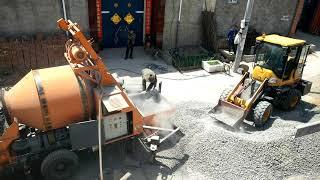 manufacturer of diesel C3 concrete mixer with pump