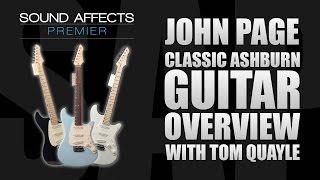 John Page Classic Ashburn SSS Guitar Overview w/ Tom Quayle