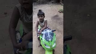 Arusha playing with bike kids toys small bike #Shorts