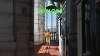 I ate extra gum 400 feet high in the sky! #ucberkeley #clocktower #shorts #extragum