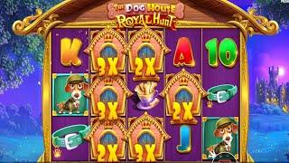 The Dog House – Royal Hunt BRAND NEW DOG HOUSE HIT BIG MULTI BONUS BUY ONLINE CASINO SLOT HUGE WIN