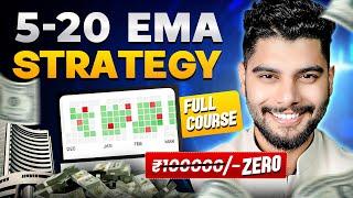 Perfect Entry & Exit with 5-20 EMA Strategy (Intraday Reversal Mastery)