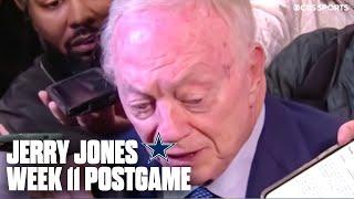 Jerry Jones talks about the Cowboys' struggles at home this season | Press Conference