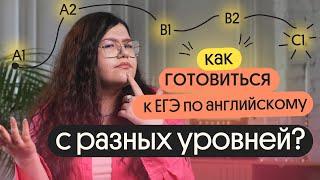 ЧЁТКИЙ ПЛАН ДЛЯ РАЗНЫХ УРОВНЕЙ: как готовиться к ЕГЭ по английскому? | A1, A2, B1, B2, C1