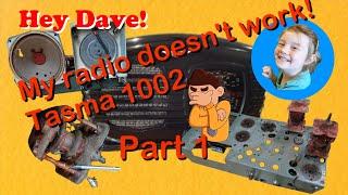 Tasma 1002 Radio - Complete Rebuild - Part 1