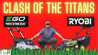 EGO 56V vs RYOBI 40V: Best Electric Mower Battle