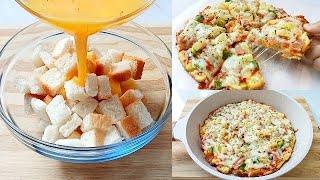 No Bake, No Oven Pan Pizza | Frying Pan Pizza Recipe | Quick and Easy Delicious Bread Pizza Recipe