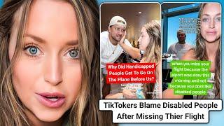 TikTokers Blame Disabled People After They Miss Their Flight