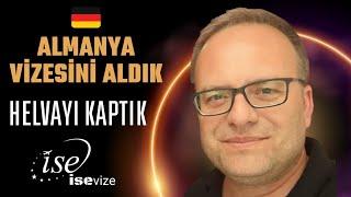 ALMANYA VİZEMİZİ ALDIK HELVAYI KAPTIK