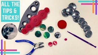 How To / How I :: My Top Tips and Tricks for Making Your Own Self Covered Buttons!