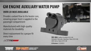 Highlighted Part: Engine Auxiliary Water Pump for Select Cadillac, Chevy & GMC Models