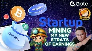 GATE IO: HOW TO MINE TOKEN IN STARTUP-MINING NEW FEATURE! PASSIVE INCOME USING USDT!