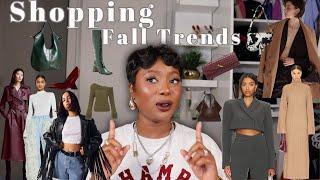 SHOPPING ALL THIS SEASONS MUST HAVE FALL TRENDS | How to transition from summer to fall outfits