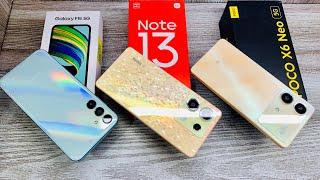 Poco X6 Neo 5g vs Redmi Note 13 5g vs Samsung F15 5g - Best konsa ? | Amoled | Gaming Processor 