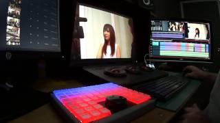 X-Keys 68 Jog Shuttle for Video Editing in DaVinci Resolve