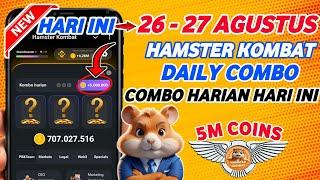 Combo Harian Hamster Kombat Hari Ini 26 - 27 Agustus | Kombo Harian Hamster Kombat Terbaru