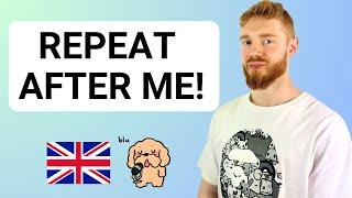 Train Your British Accent! MODERN RP (Shadowing Technique)