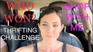 Thrifting With Meg - WHO WILL WIN THE THRIFTING CHALLENGE? - FLIPPING FOR PROFIT - GOODWILL