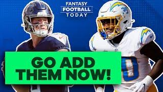 Week 14 Waiver Wire Pickups: Will Levis, Kimani Vidal, & More! | 2024 Fantasy Football Advice