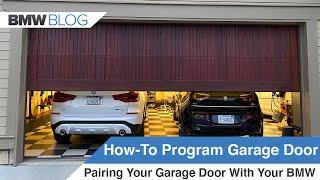 BMW Homelink Garage Door Programming - The Only Guide That Works!