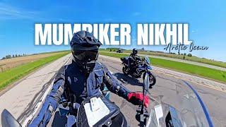 MUMBIKER NIKHIL'S ARCTIC OCEAN RIDE | CINEMATOGRAPHY | AryNBaRi Edits