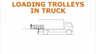 Loading Trolleys in Truck