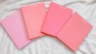 A Chaotic Unboxing of BTS 방탄소년단 Map of the Soul : Persona (Versions 1,2,3,4)