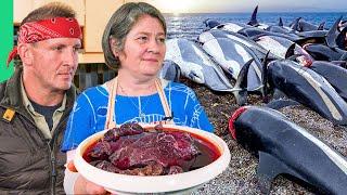 Hunting and Eating Whale!! Europe’s Most Controversial Food!!