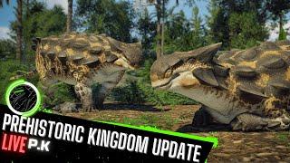 TAKING A LOOK AT PREHISTORIC KINGDOMS NEW UPDATE -  PK  Live-Stream