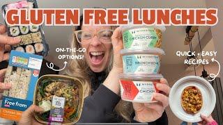 Gluten Free Lunch Ideas - Quick Recipes and On-The-Go Options!