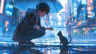 Beautiful Japanese Piano Music & Rain Sounds - Relaxing Music for Sleep And Study, Stop Overthinking