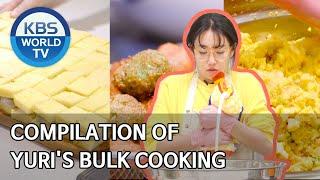 Compilation of Yuri's bulk cooking [Editor’s Picks / Stars' Top Recipe at Fun-Staurant]