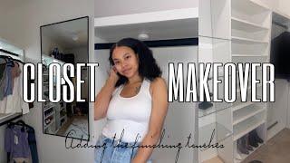 EXTREME closet makeover | Transformation | Target Bookcases | Under $300 | PART II