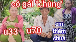 Cặp đôi "cha con" sống chung phòng bất ngờ cô gái nói 'bụng lớn' và thèm chua