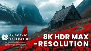 8K HDR MAX RESOLUTION! Dolby Vision™ COLORS (60 FPS) - Your Eyes Will Thank You - With Nature Sounds