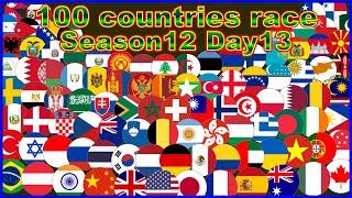 [Season12 Day13] 100 countries 39 stages marble point race | Marble Factory 2nd