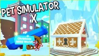 THE CHRISTMAS EVENT IS OUT | Roblox Pet Simulator X (CHRISTMAS EVENT)