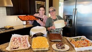 HUGE Meal Prep Day for a Christmas Day Celebration!