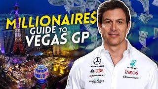 MILLIONAIRES’ guide to the LAS VEGAS GP!